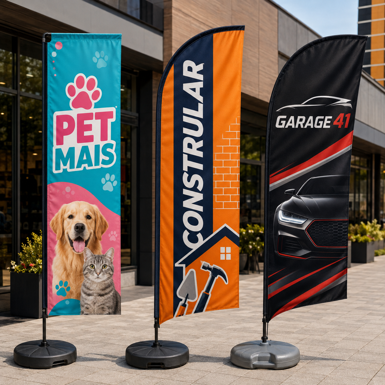 Wind banners